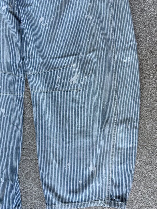 Free People Good Luck Paint Splatter Stripe Jeans, 28 - Picture 12 of 14